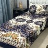 3D cotton bedsheet single size with soft texture