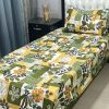Crystal cotton bedsheet 3D with premium quality feel