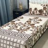 Crystal cotton bedsheet 3D with soft touch fabric