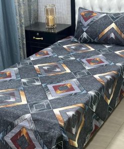 3D cotton bedsheet with soft and skin friendly fabric