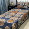 Bed sheet 3D single pair with durable cotton fabric