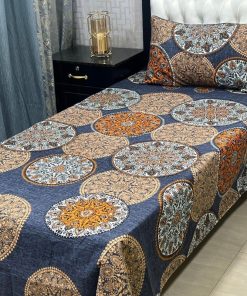 Bed sheet 3D single pair with durable cotton fabric