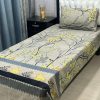3D cotton bedsheet with soft and skin friendly fabric