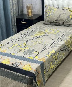 3D cotton bedsheet with soft and skin friendly fabric