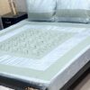 Premium Cotton Embroidered King Size Bedsheet SKU-KPB-15 with Pillow Covers