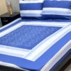 Modern Embroidered King Size Bedsheet SKU-KPB-08 with Matching Pillow Covers
