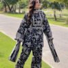 Bin Saeed Unstitched 3-Piece Digital Printed Lawn Suit Elegant Allover Print for Women Summer Collection