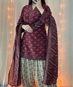 Elegant Women's Premium Digital Printed Lawn Suit by Bin Saeed