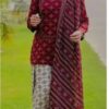 Premium Bin Saeed Women's Lawn Suit with Elegant Allover Digital Print