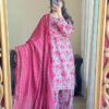 Bin Saeed Premium Digital Printed Lawn Suit with Matching Dupatta and Trouser for Women