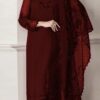 Baroque SKU-06 Chiffon Embroidered 3 Piece Suit with Organza Dupatta
