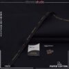 Alkaram Black Men Unstitched Hard Paper Cotton Suit Supreme Finish 4.5 Meter Premium Summer Fabric