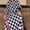 Ethnic Shamooz Silk 3 Piece Unstitched Tie and Dye Digital Printed Suit for Women