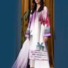 Ethnic Shamooz Silk 3 Piece Unstitched Tie and Dye Digital Printed Suit for Women