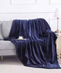 Luxury Plain Fleece Blanket for King Size Double Bed Soft Warm Blanket Pakistan 