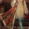 Luxury Chiffon Designer Suit with Beautiful Embroidered Artwork | Jalwa Store 