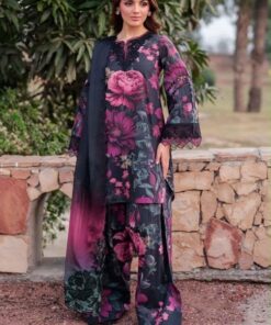 Luxury Chiffon Embroidered Dress for Women's Formal Collection | Jalwa Store 