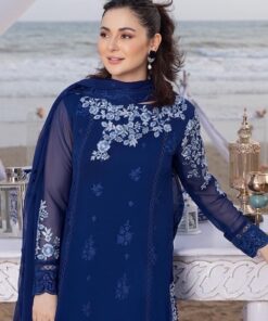 Luxury Pakistani Chiffon Suit with Designer Inspired Style | Jalwa Store 