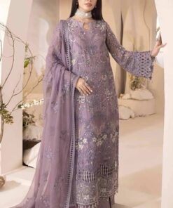 Premium Fancy Ladies Organza and Chiffon Embroidered Designer Suit | Jalwa Store
