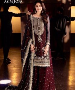 Women's Premium Luxury Organza Dress for Weddings | Jalwa Store 