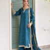 Premium Wedding Wear Organza Suit with Designer Finish | Jalwa Store 