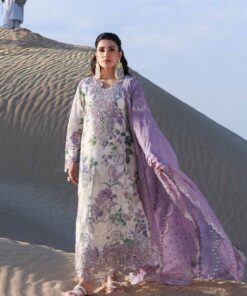 Designer Chiffon Embroidered Dress with Premium Craftsmanship | Jalwa Store 