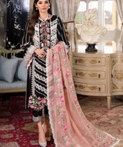 Premium Designer Organza Dress with Beautiful Embroidery | Jalwa Store 