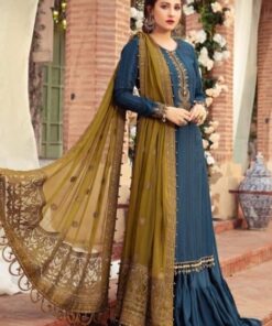 Republic Womenswear FN-41 Premium Fancy Designer 3 Piece Embroidered Suit