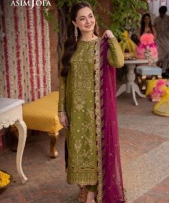Premium Embroidered Chiffon Suit for Wedding and Formal Events | Jalwa Store 