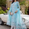 Women's Luxury Embroidered Dress with Premium Organza Fabric | Jalwa Store 