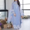 Women's Premium Organza Suit with Luxury Embroidery and Fine Finish | Jalwa Store 