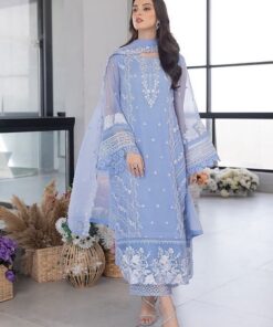 Women's Premium Organza Suit with Luxury Embroidery and Fine Finish | Jalwa Store 