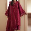 Luxury Organza Embroidered Women's Suit for Wedding F