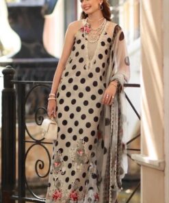 Pakistani Luxury Embroidered Organza Dress for Special Occasions | Jalwa Store 