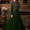 Premium Organza Wedding Suit with Stylish Embroidered Details | Jalwa Store 