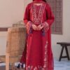 Elegant Women's Chiffon Suit with Premium Embroidery and Lace Work | Jalwa Store 