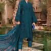 Luxury Women's Organza Embroidered Suit with Premium Designer Finish | Jalwa Store