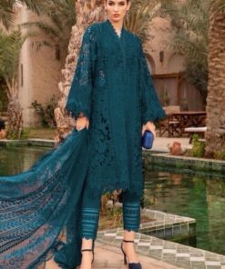 Luxury Women's Organza Embroidered Suit with Premium Designer Finish | Jalwa Store 