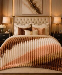 Luxury Bubble Printed Blanket King Size Double Bed LB-01 Cozy Fleece Luxury AC Blanket Pakistan 
