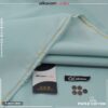 Alkaram Green Sheen Men Unstitched Hard Paper Cotton Suit 4.5 Meter Supreme Finish Premium Summer Fabric