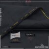 Alkaram Charcoal Men Unstitched Hard Paper Cotton Suit 4.5 Meter Supreme Finish Premium Summer Fabric