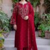Stylish Women's Pure Lawn Suit with Premium Embroidered Details