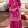 Premium Airjet Lawn Outfit with Embroidered Front and Printed Dupatta