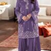Designer Airjet Lawn Suit with Heavy Embroidered Details and Dupatta