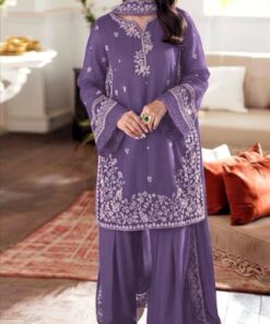 Designer Airjet Lawn Suit with Heavy Embroidered Details and Dupatta