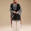 Luxury Women's Pure Lawn Outfit with Elegant Embroidery and Chiffon Dupatta