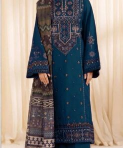 Airjet 90/70 Premium Lawn Designer Suit with Embroidered Front and Sleeves