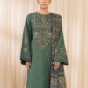 Women's Premium Lawn Embroidered Dress with Digital Printed Bember Chiffon Dupatta