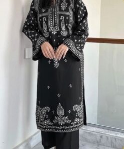 Pure Lawn 2 Piece Embroidered Suit for Women 
