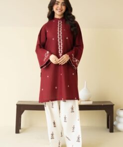 Fashionable Pure Lawn 2 Piece Suit 
